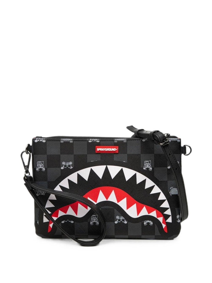 Borsa grigia/nera per bambino 910B8915 NSZ Sprayground Kid 