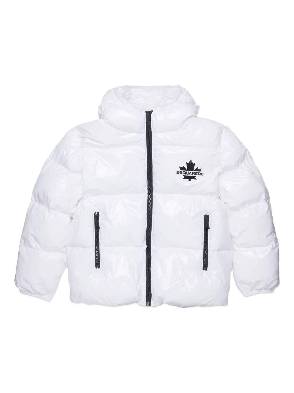 Giubbotto bianco per bambino DQ3042D0ADY DQ100 Dsquared2 Kids 