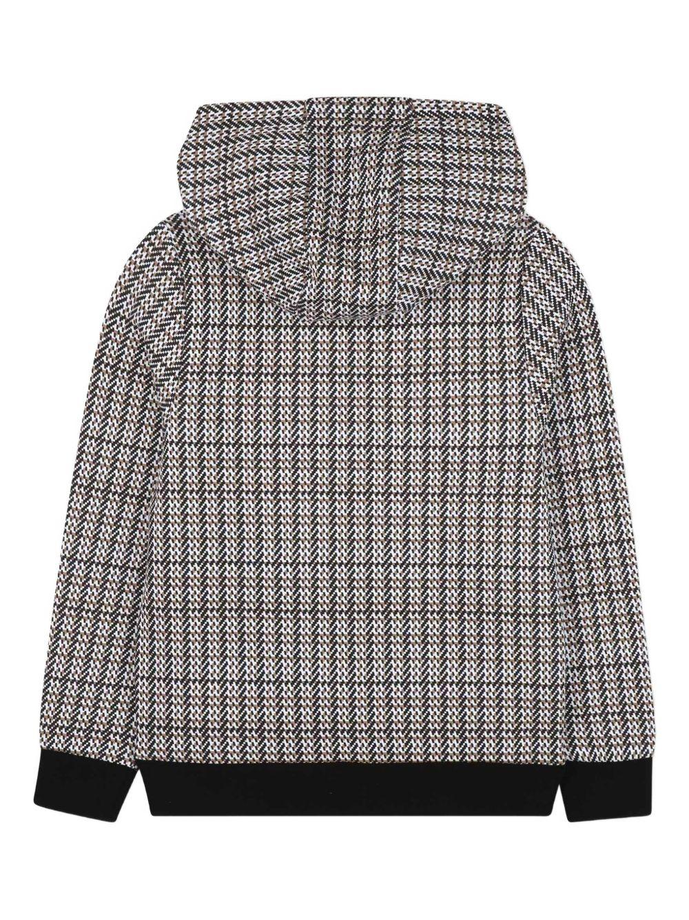 Felpa grigio/marrone per bambino J52357 09B Boss Kids 