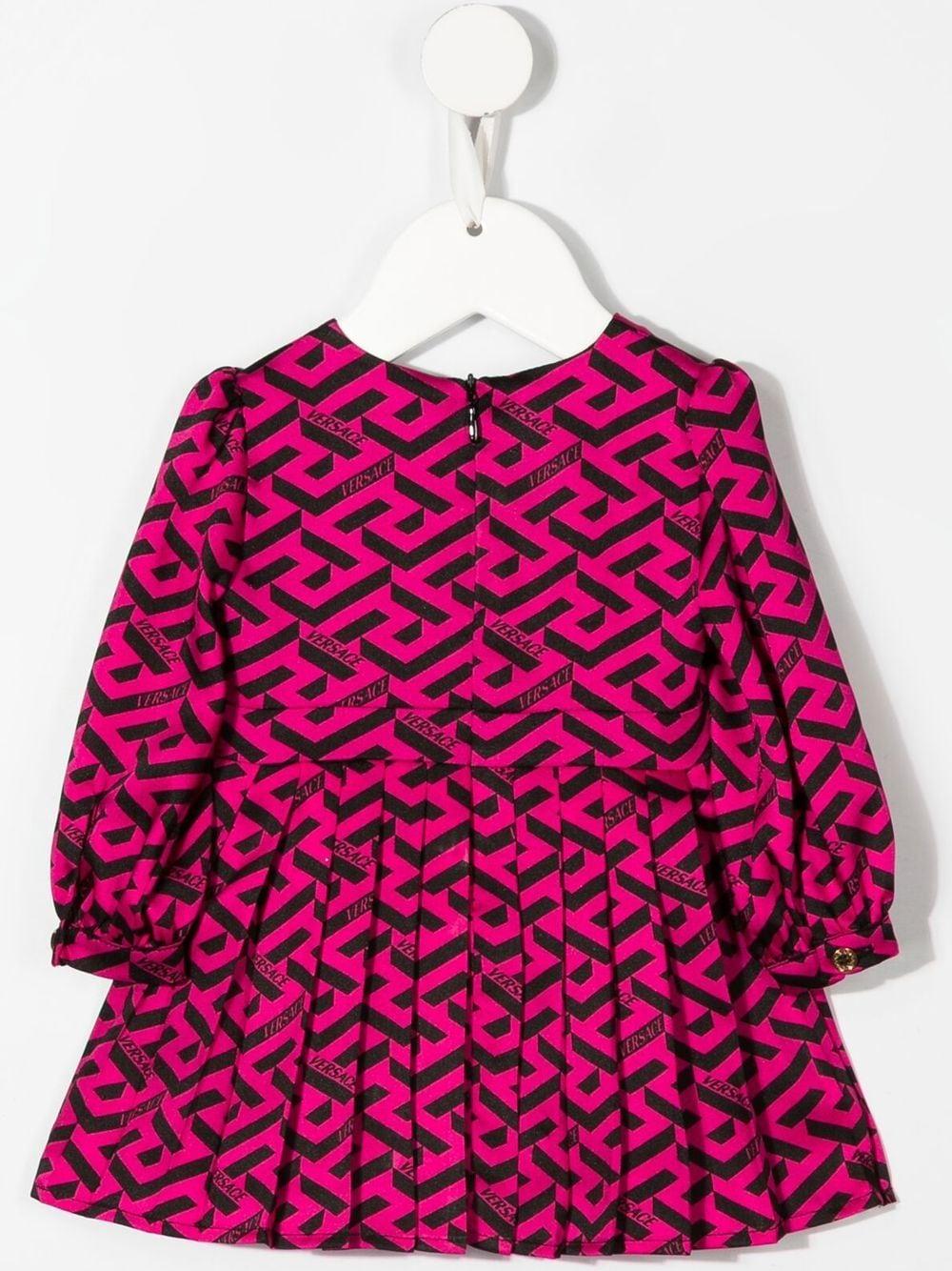 Fuchsia dress for baby girls