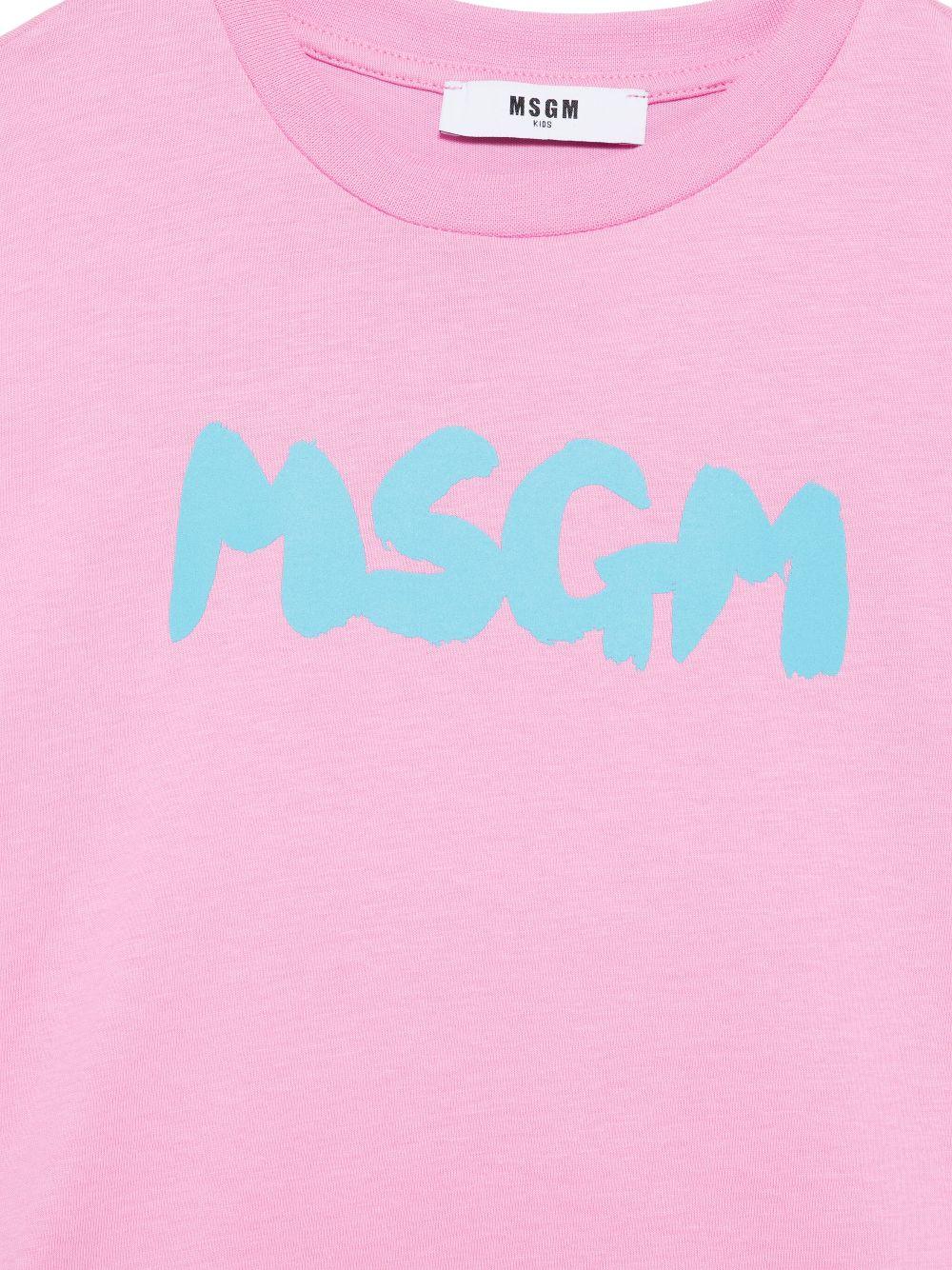 T-shirt rosa lilla per bambino