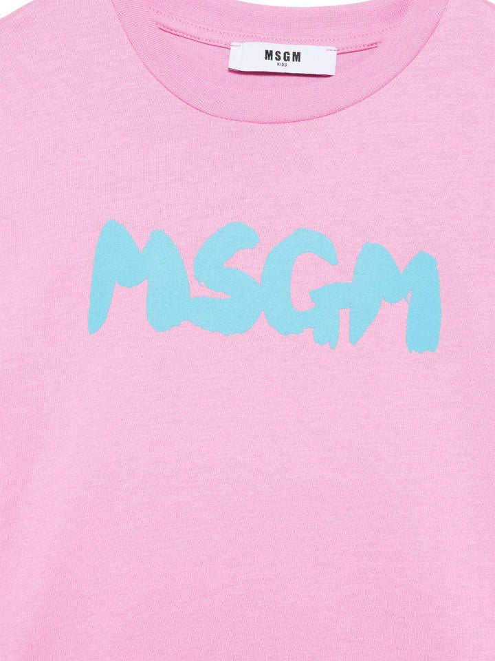T-shirt rosa lilla per bambino