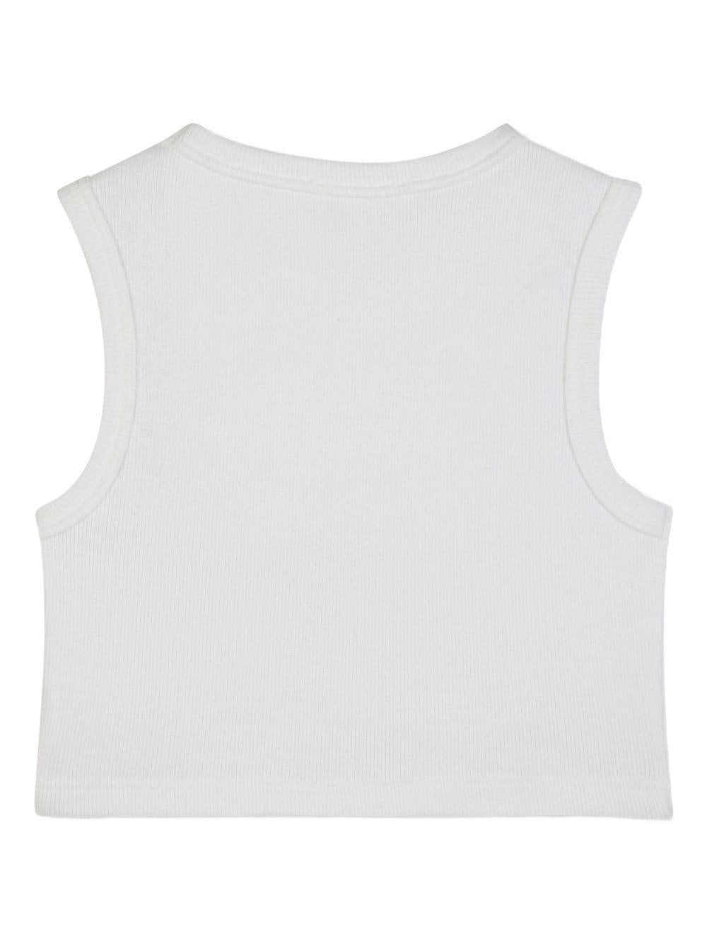 T-shirt bianca per bambina C20852 117 Chloe 