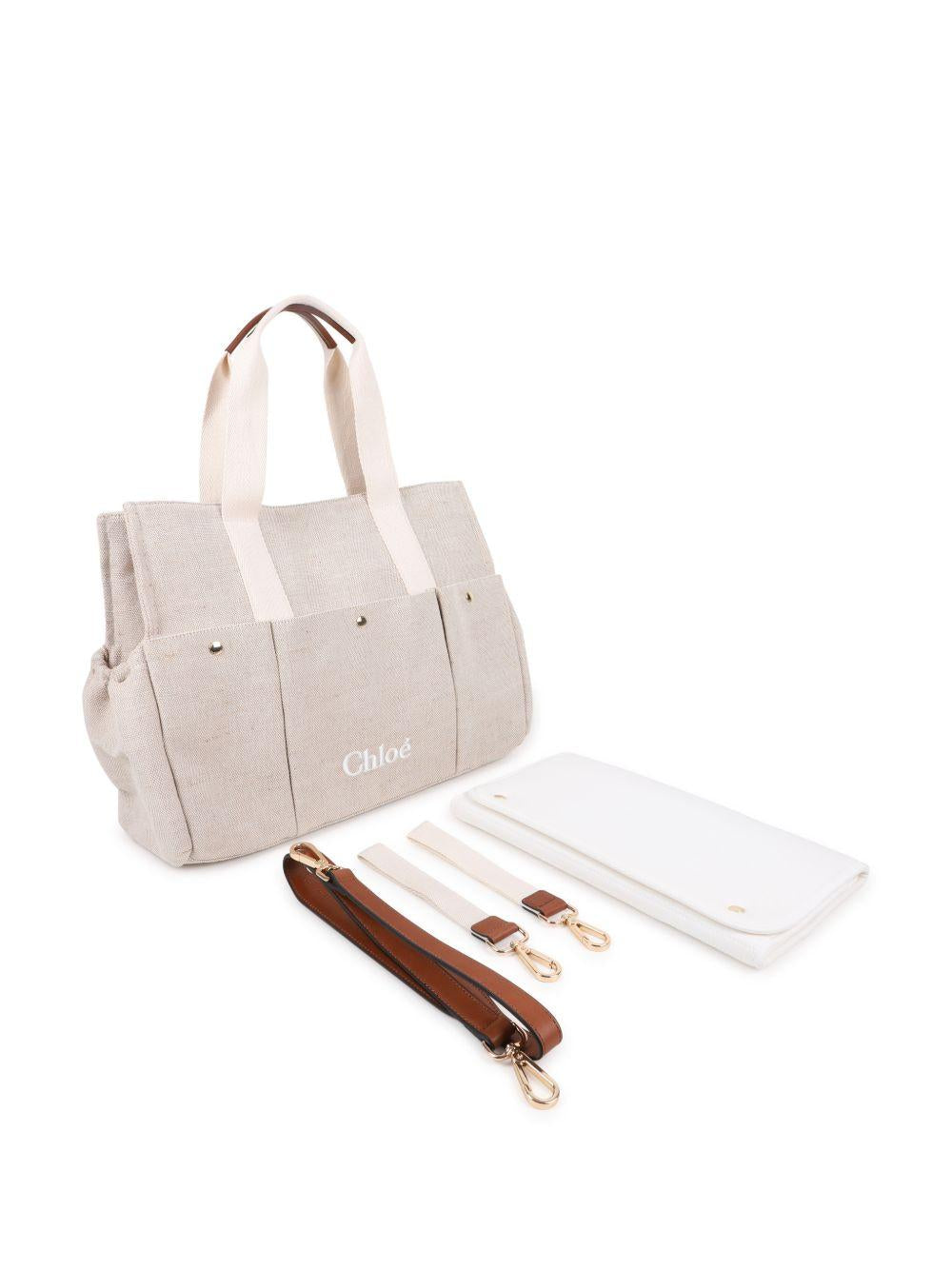 Borsa mamma beige C20941 117 Chloe 