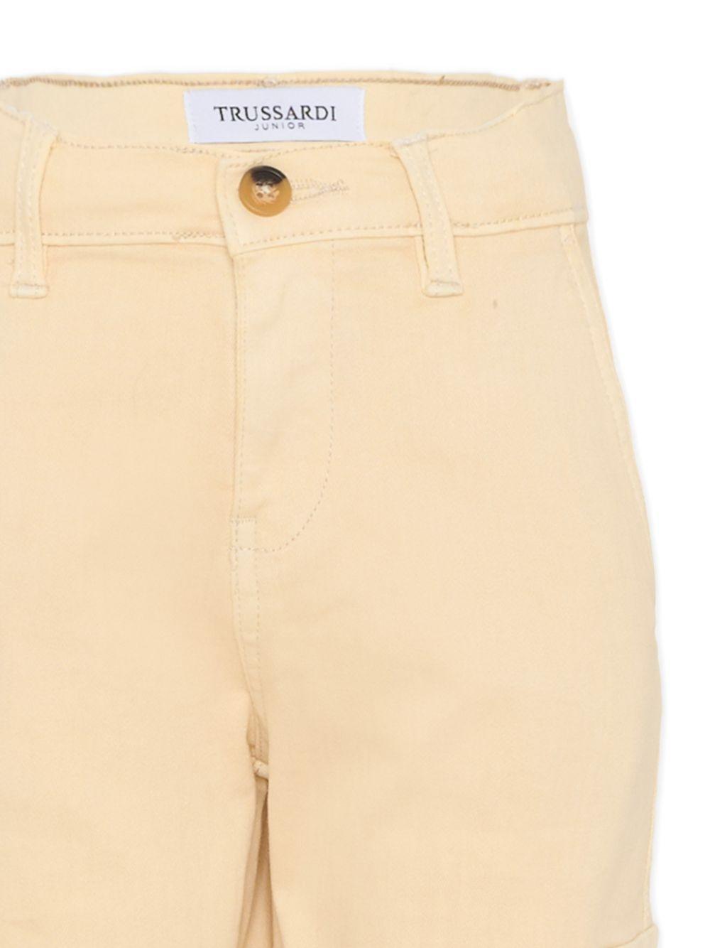 Pantalone beige per bambina TBA25035PA NEW Trussardi Kids 