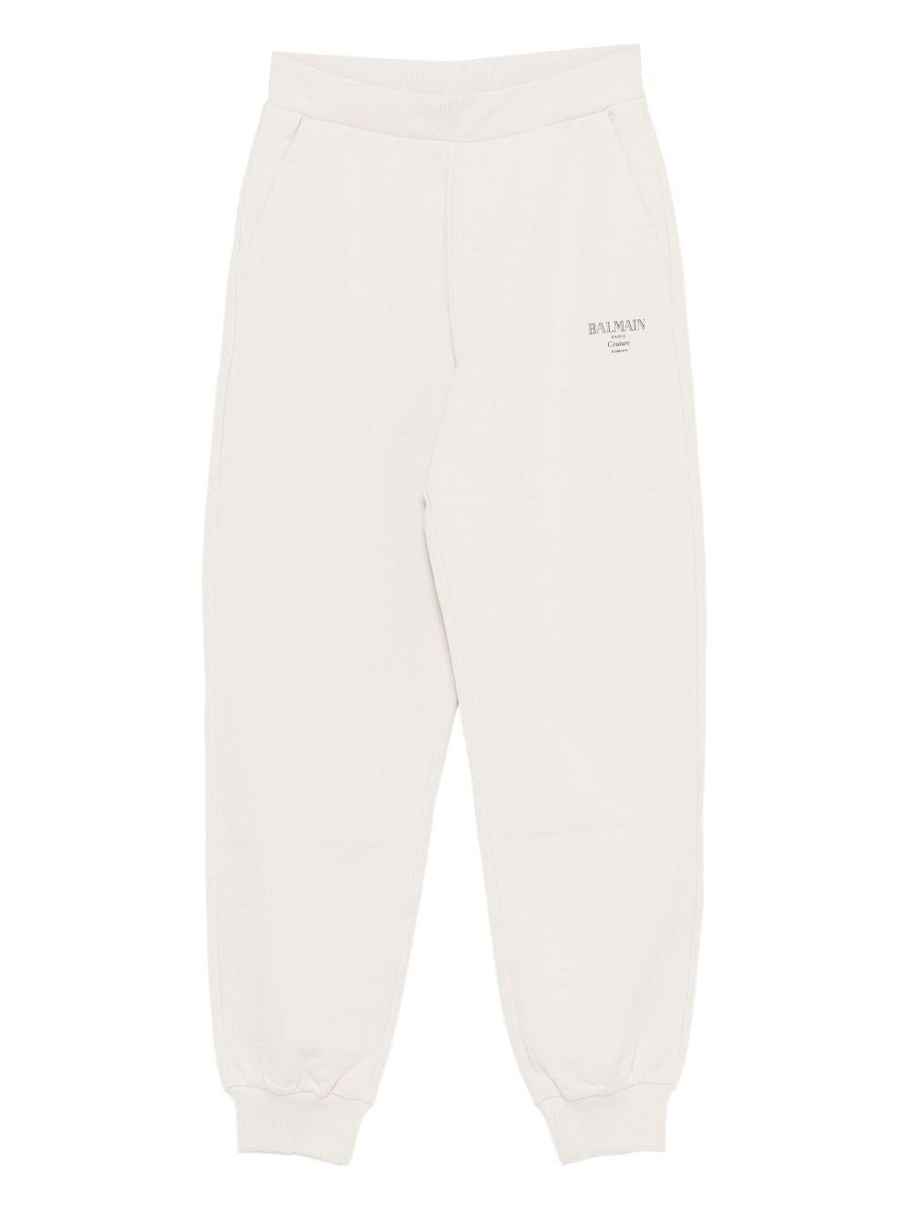 Pantalone beige per bambino BX6P40Z3183 107NE Balmain Kids 