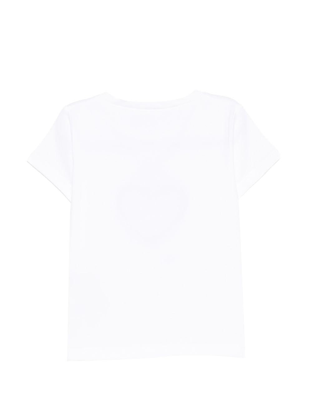 T-shirt bianca per bambina KA6118JS003 P9532 Liu Jo 