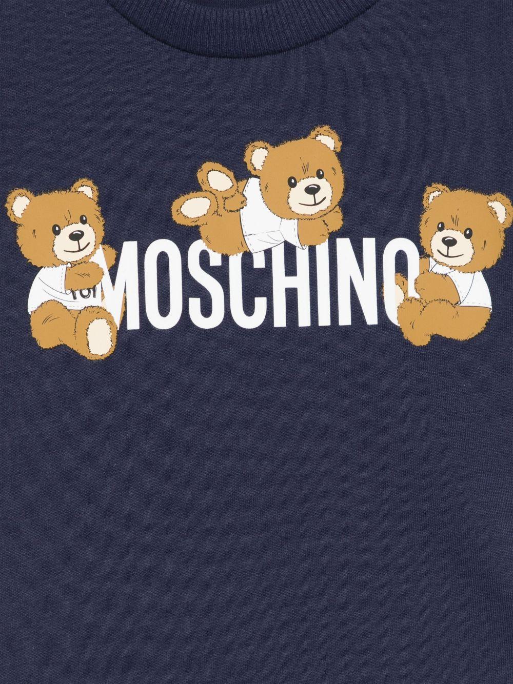 T-shirt blu navy per neonato