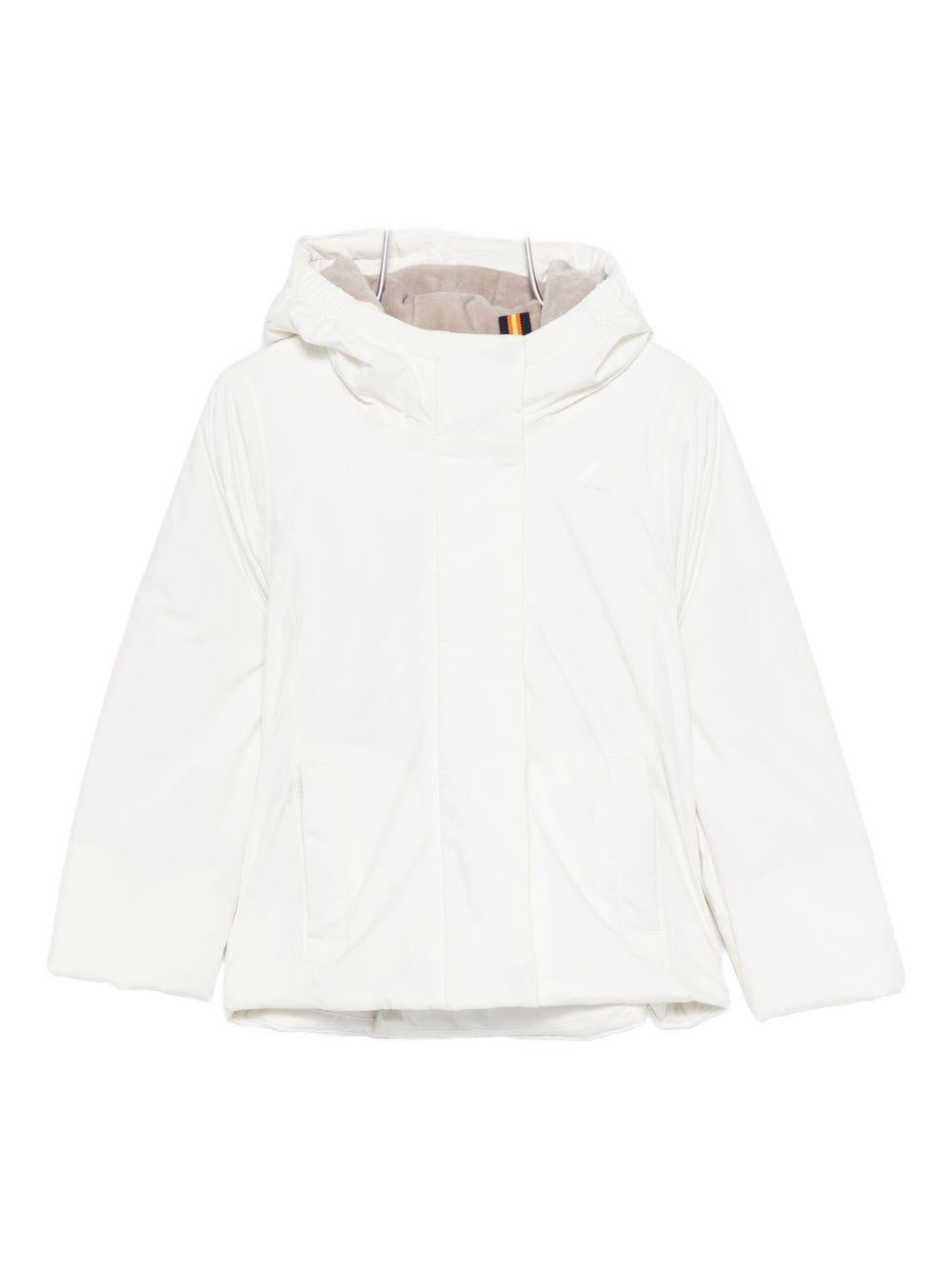 Giubbotto bianco per bambina K4137WW ASG K-Way Kids 