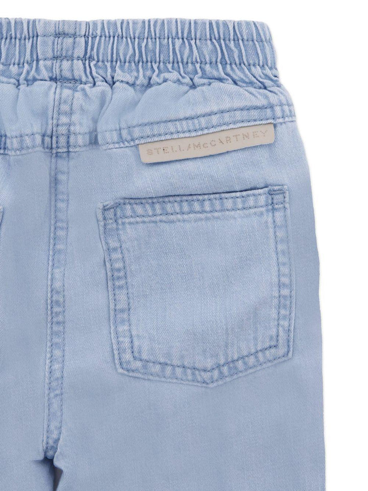 Jeans azzurro chiaro per neonata
