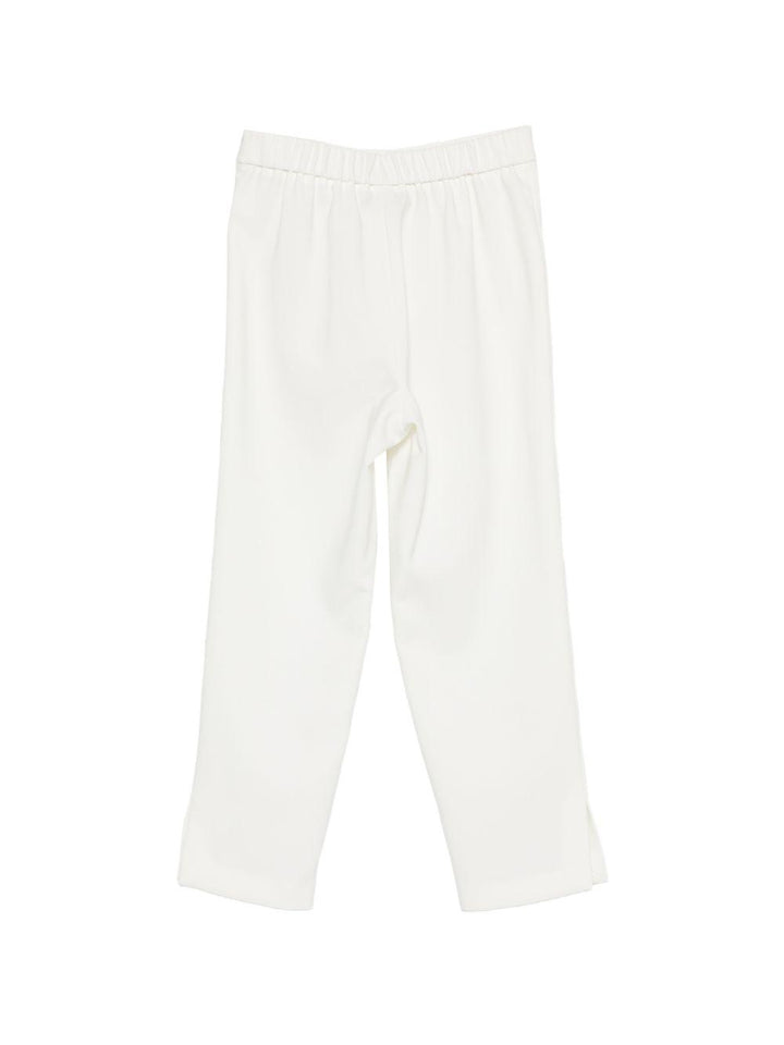 Pantalone bianco per bambina 261GJ2Q56 00526 Twin Set 