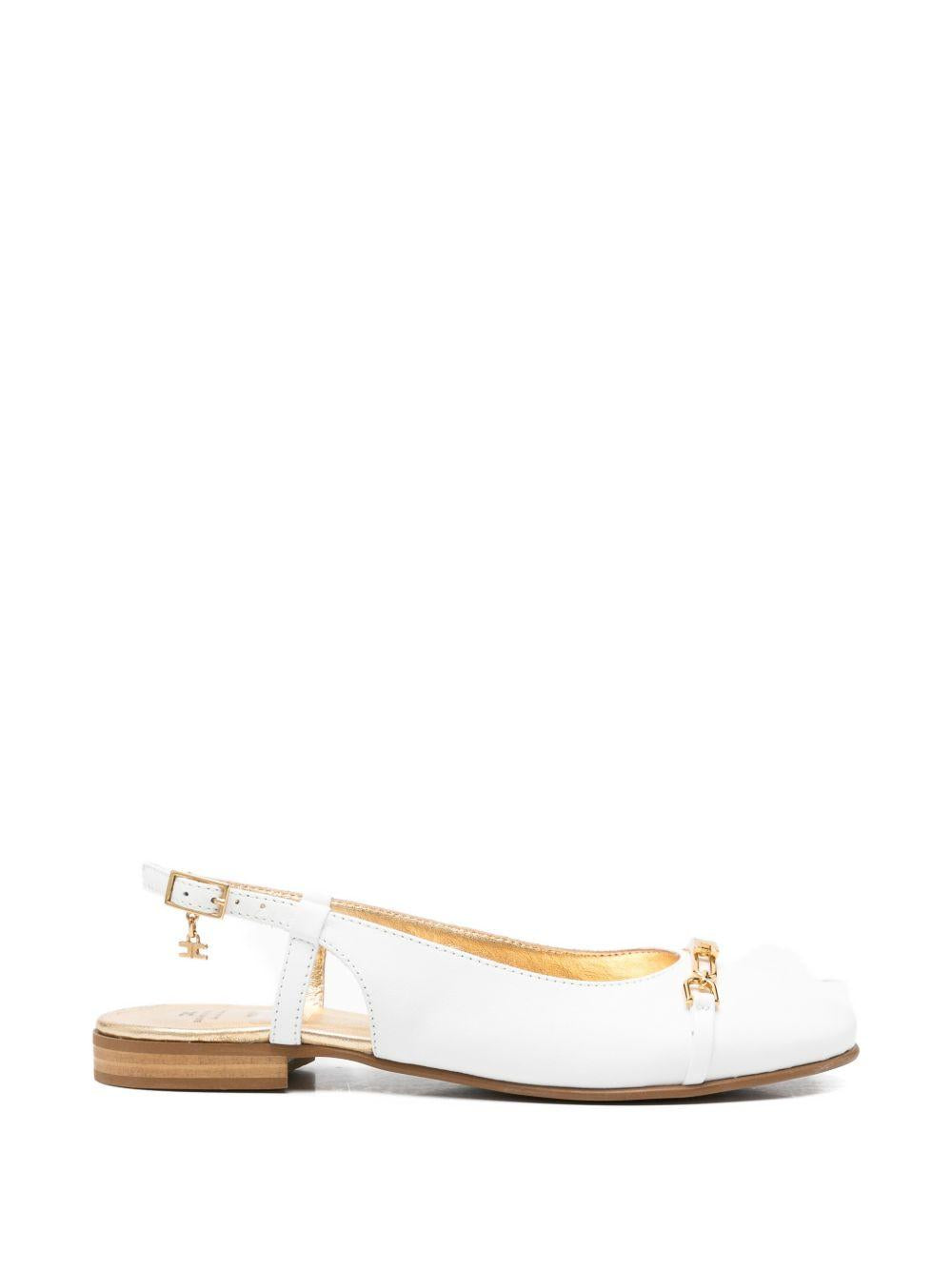 Sandali bianche per bambina F4A3E04851733 139 Elisabetta Franchi Kids 