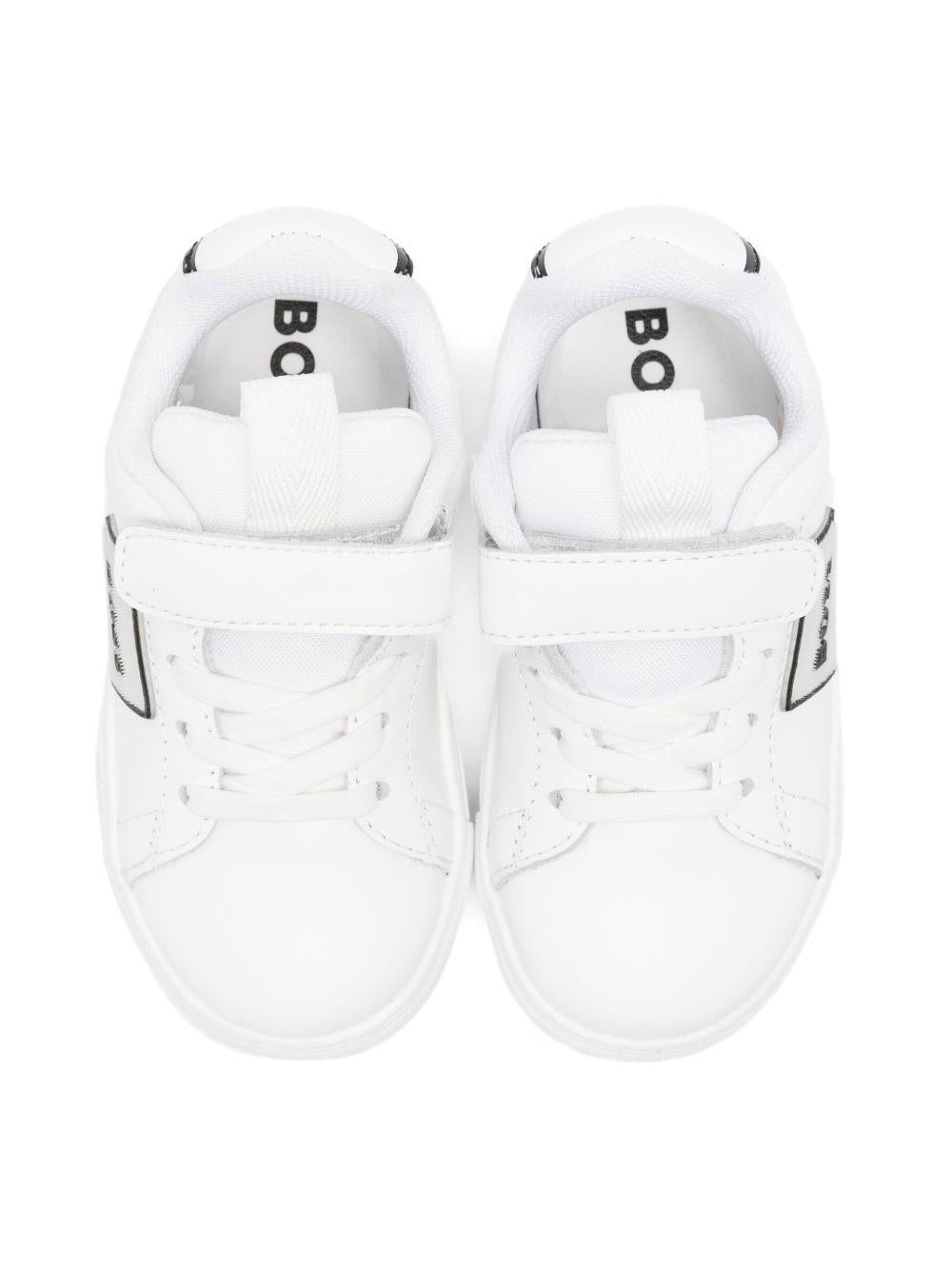 Sneakers bianche per bambino J52573K 10P Boss Kids 