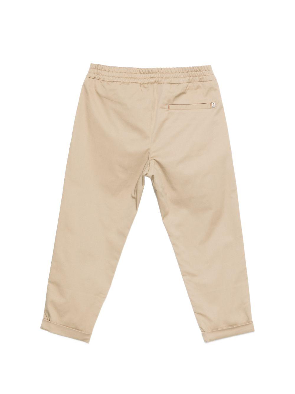 Pantalone beige per bambino DMPA1830RA029 0037 Dondup Kids 