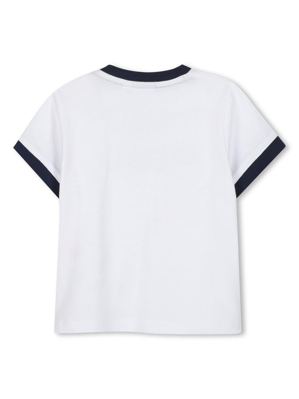 T-shirt bianca per neonato