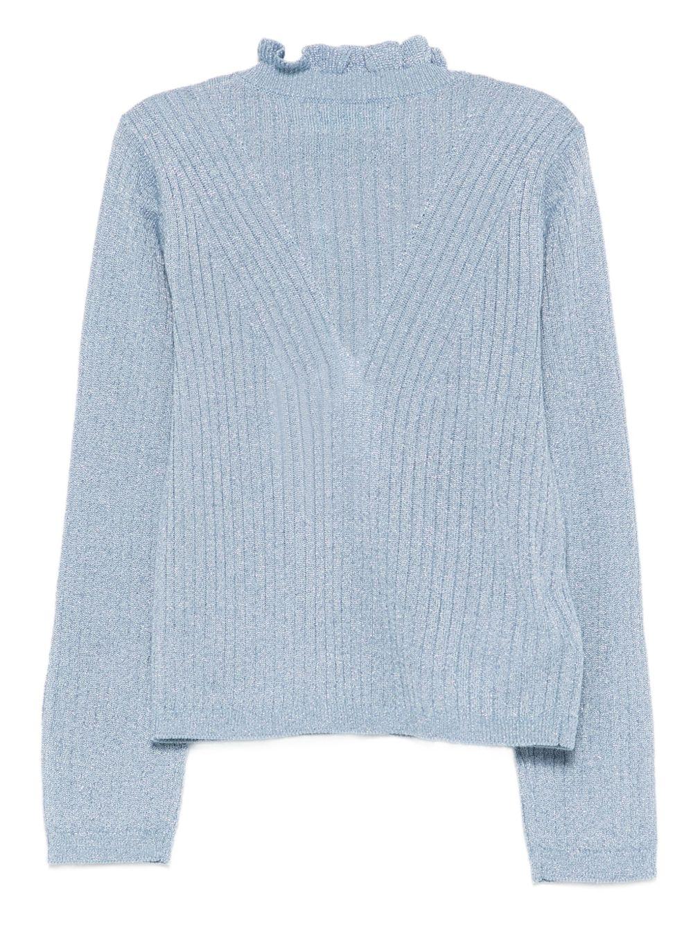 Maglione blu per bambina 5836 089 Abel & Lula 