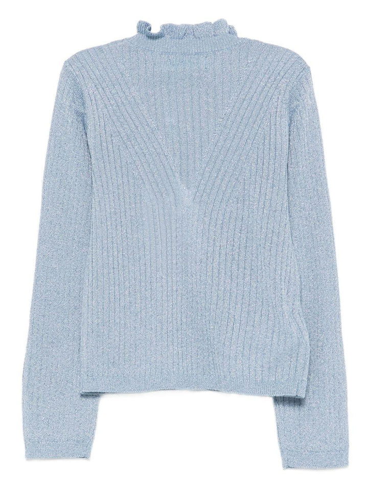 Maglione blu per bambina 5836 089 Abel & Lula 