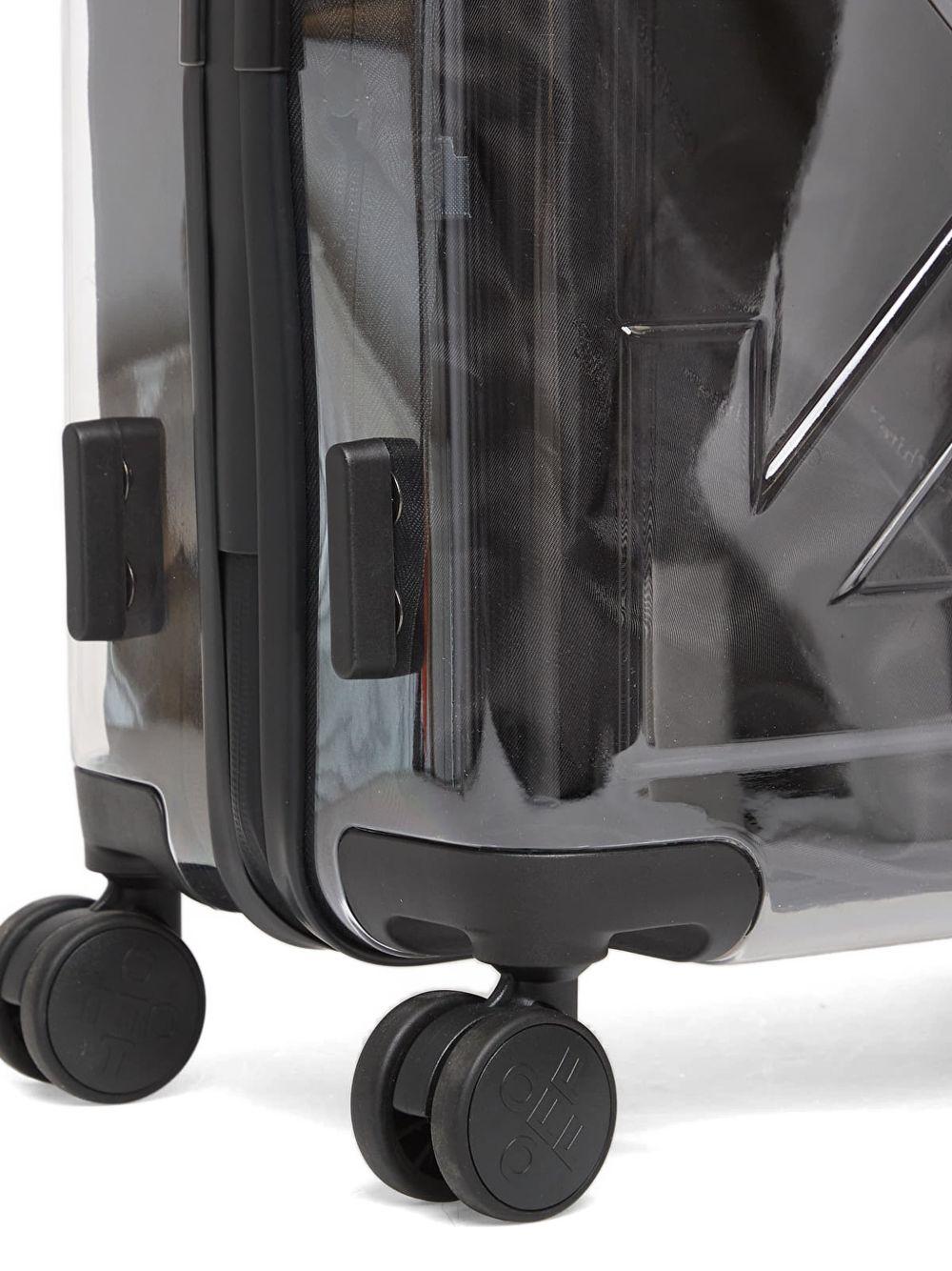 Trolley nera per bambino OBZH001F25PLA001 7910 Off White Kids 