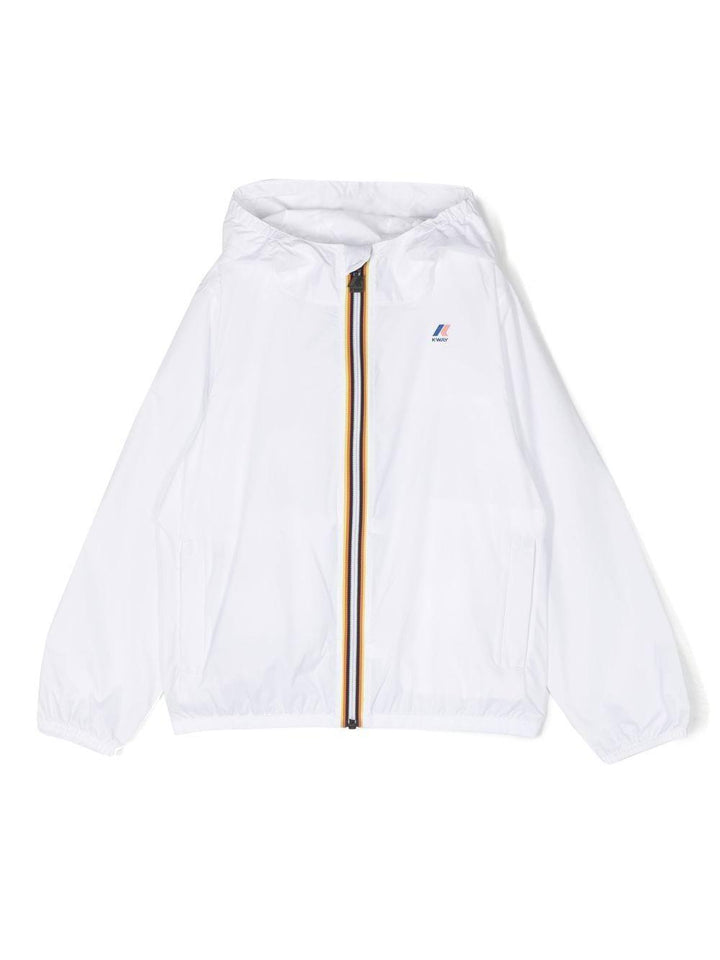 White jacket for children with logo