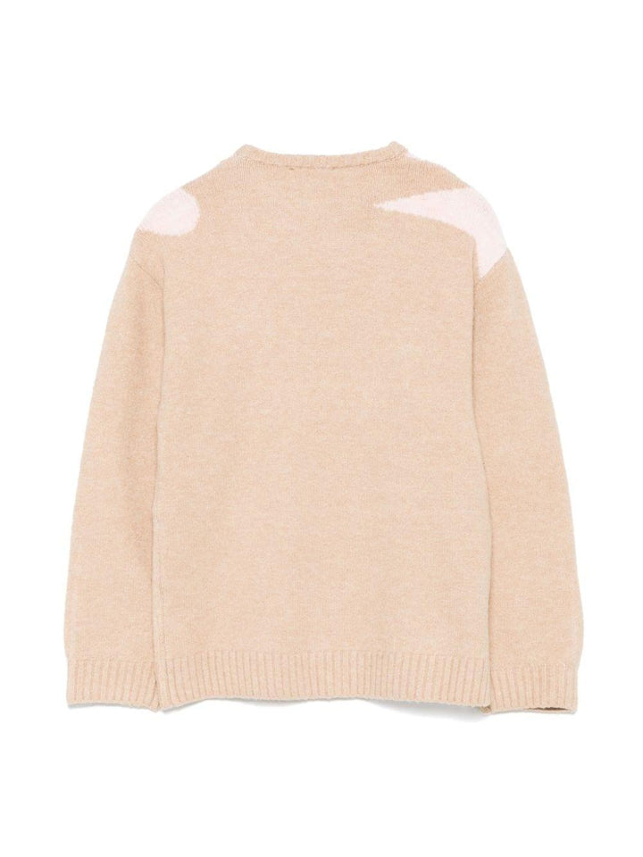 Light brown/pink sweater for girls
