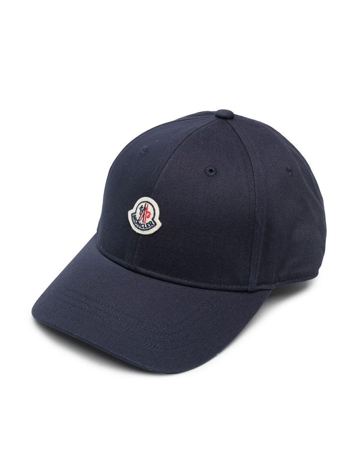 Cappellino blu per bambino con logo