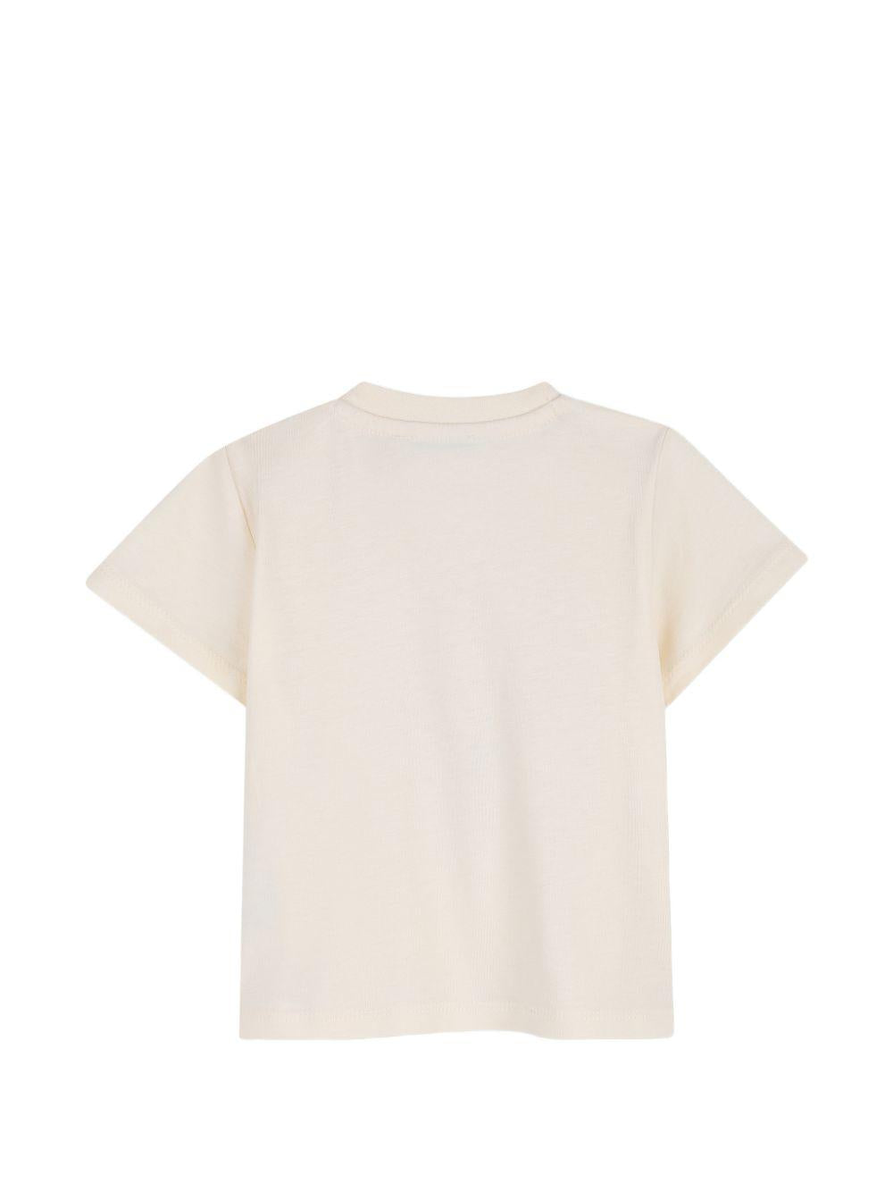 T-shirt beige per neonato K61718 208 Kenzo Kids 
