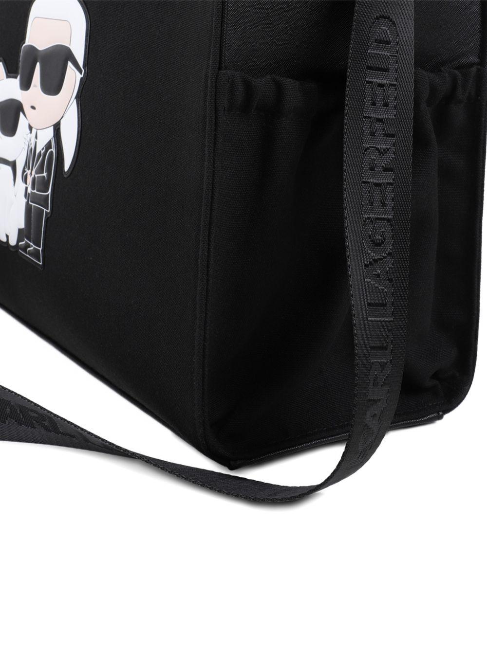 Borsa mamma nera Z31195 09B Karl Lagerfeld Kids 