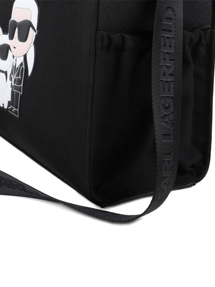 Borsa mamma nera Z31195 09B Karl Lagerfeld Kids 