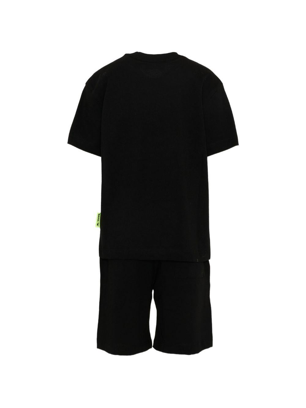 Completo nero per bambino S6BKJUTB101 002/13 Barrow Kids 