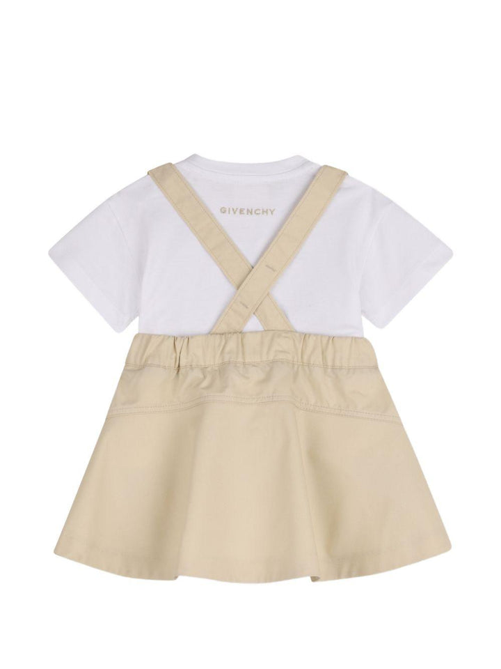 Completo bianco/beige per neonata H31171 192 Givenchy Kids 