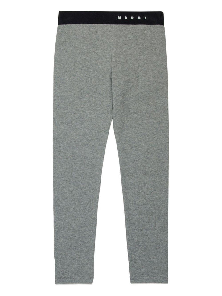 Pantalone grigio per bambina M01545M00VB 0M923 Marni Kids 