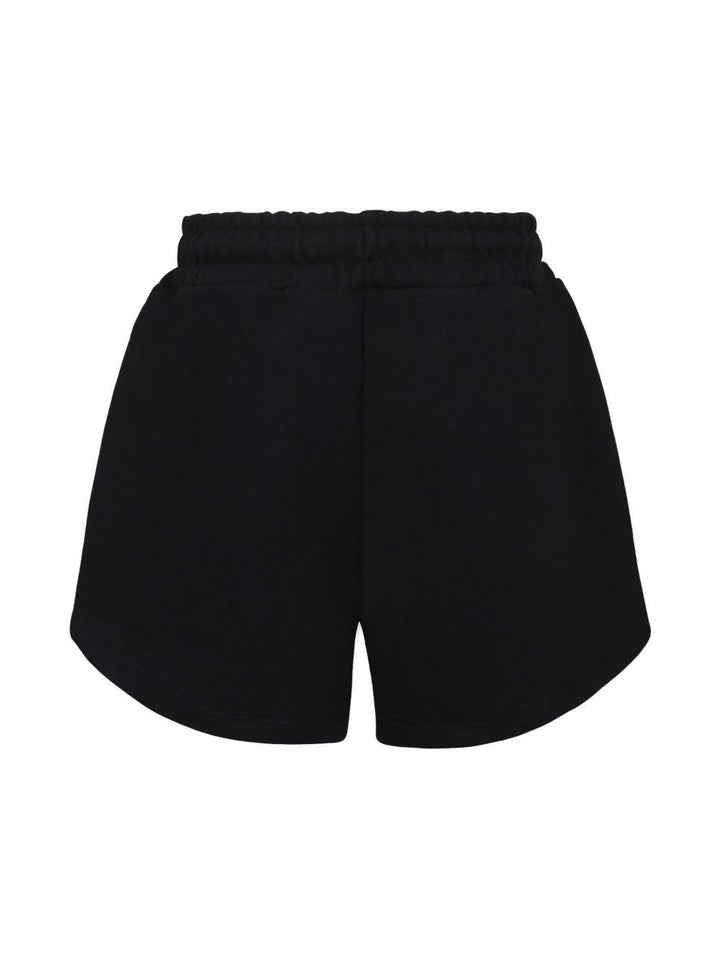 Bermuda nera per bambina S5MSJGSH092 110/75 Msgm Kids 
