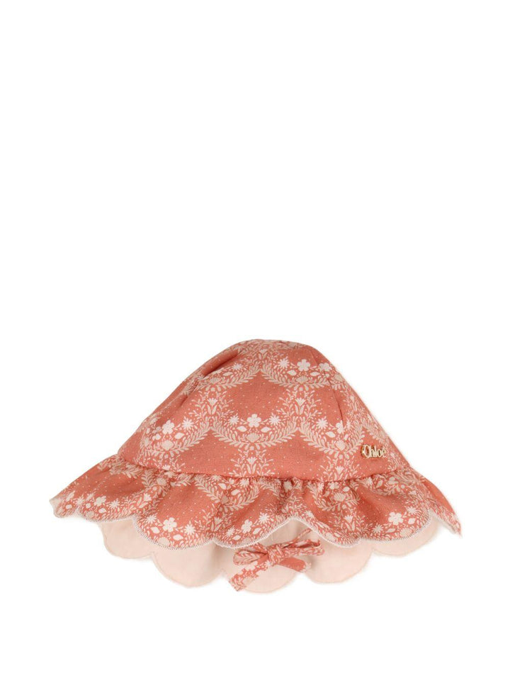 Abito rosa per neonata C20932 45U Chloe 