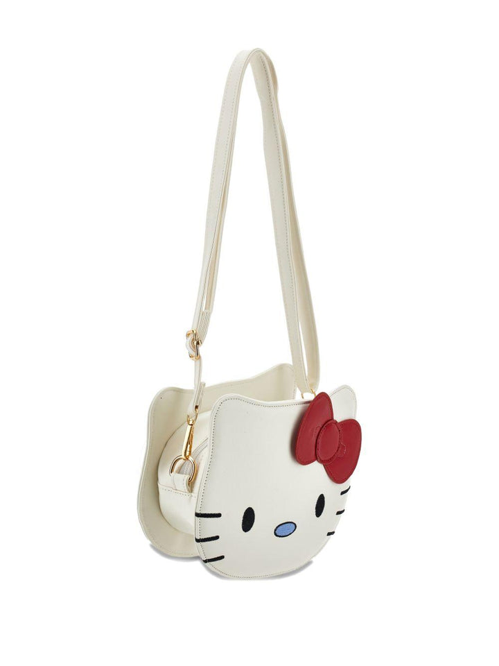 Borsa bianca "Hello Kitty" per bambina 19G0177775 0099 Monnalisa Kids 