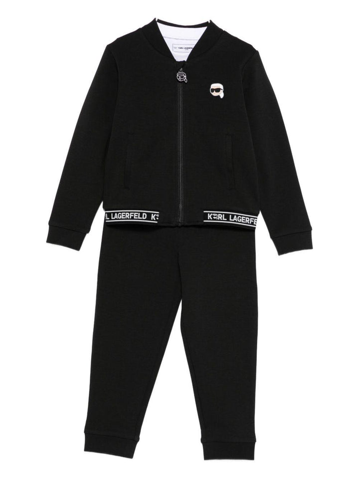 Completo nero per bambino Z30658K 09B Karl Lagerfeld Kids 