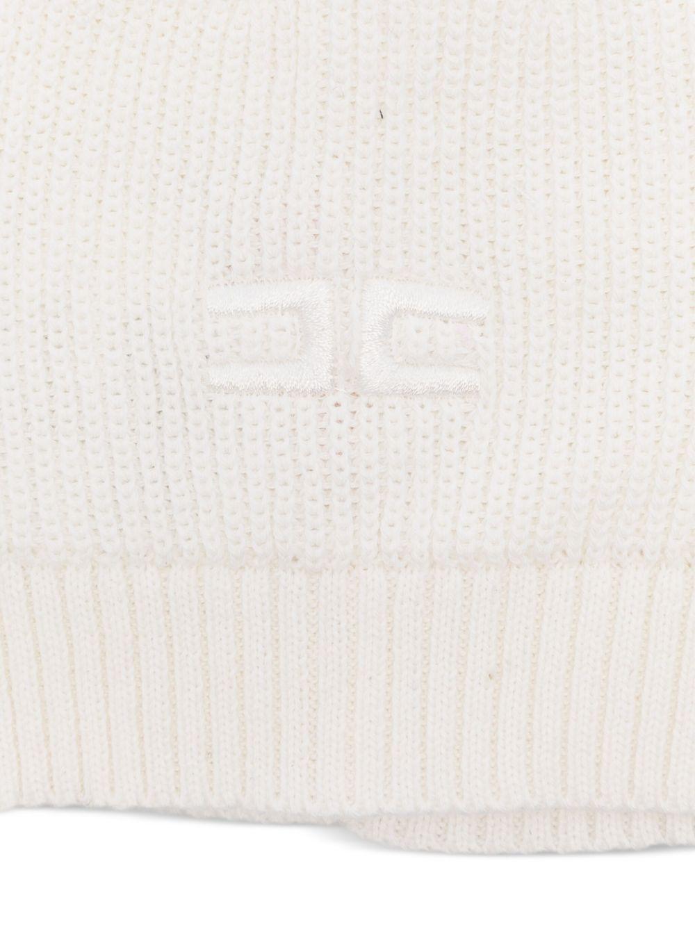 Cappello bianco per neonato ENCP071CFL061 0000 Elisabetta Franchi Kids 