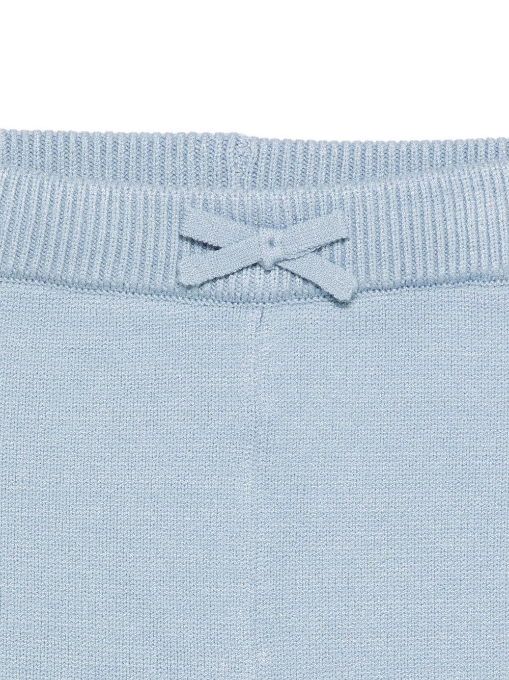 Pantalone azzurro per neonata HF5073MA12P 64010 Liu Jo 