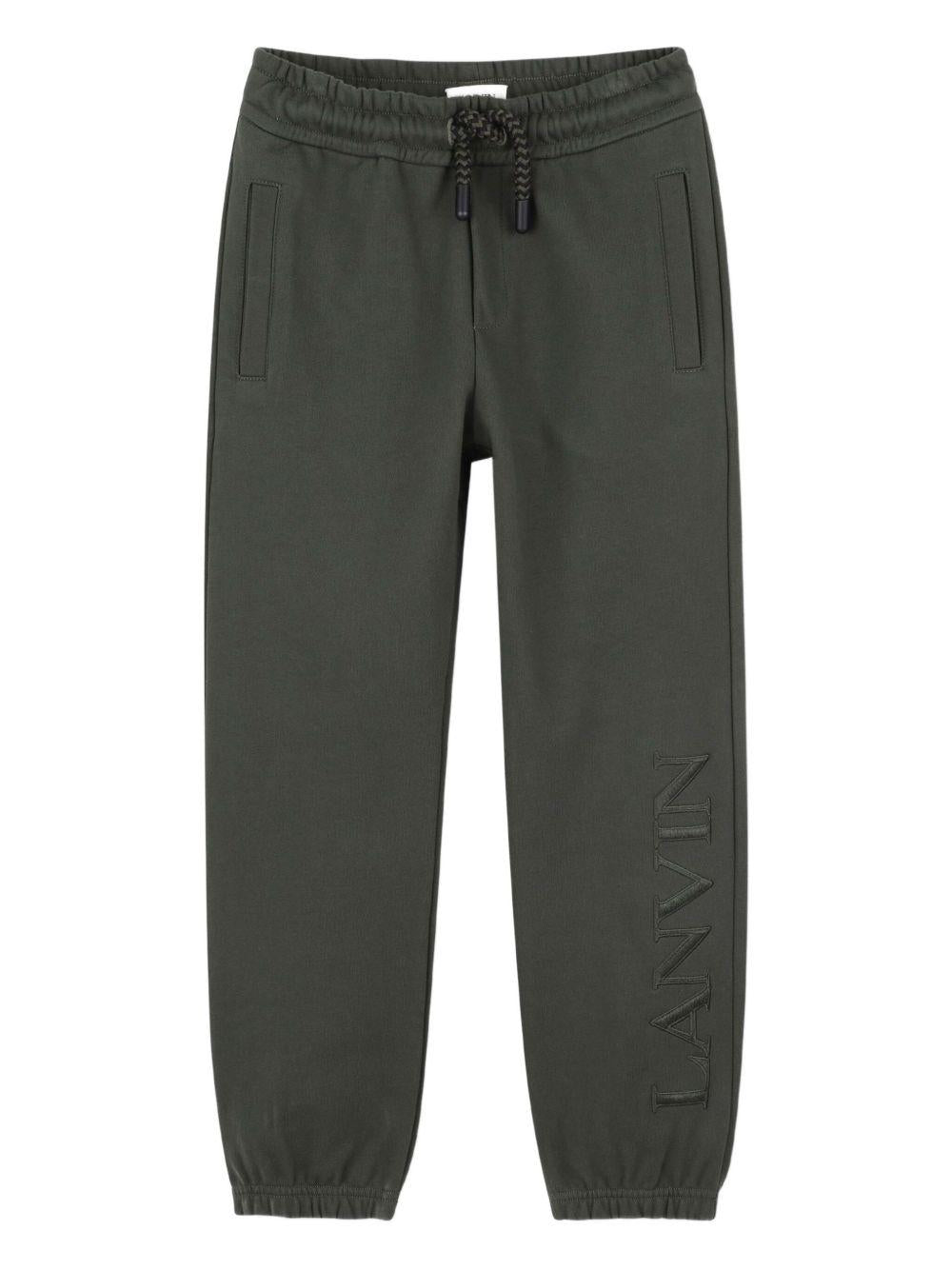 Pantalone verde per bambino N30315 665 Lanvin Enfant 