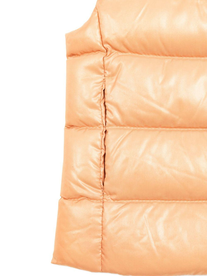 Gilet rosa per neonata 9511A00016597Z8 51E Moncler Kids 