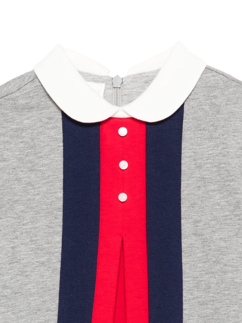 Abito grigio chiaro per neonata 828786XJHDW 1183 Gucci Kids 