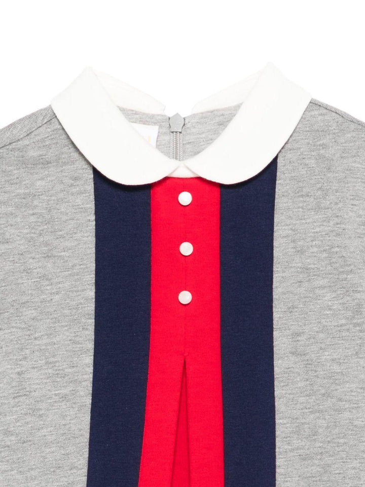 Abito grigio chiaro per neonata 828786XJHDW 1183 Gucci Kids 