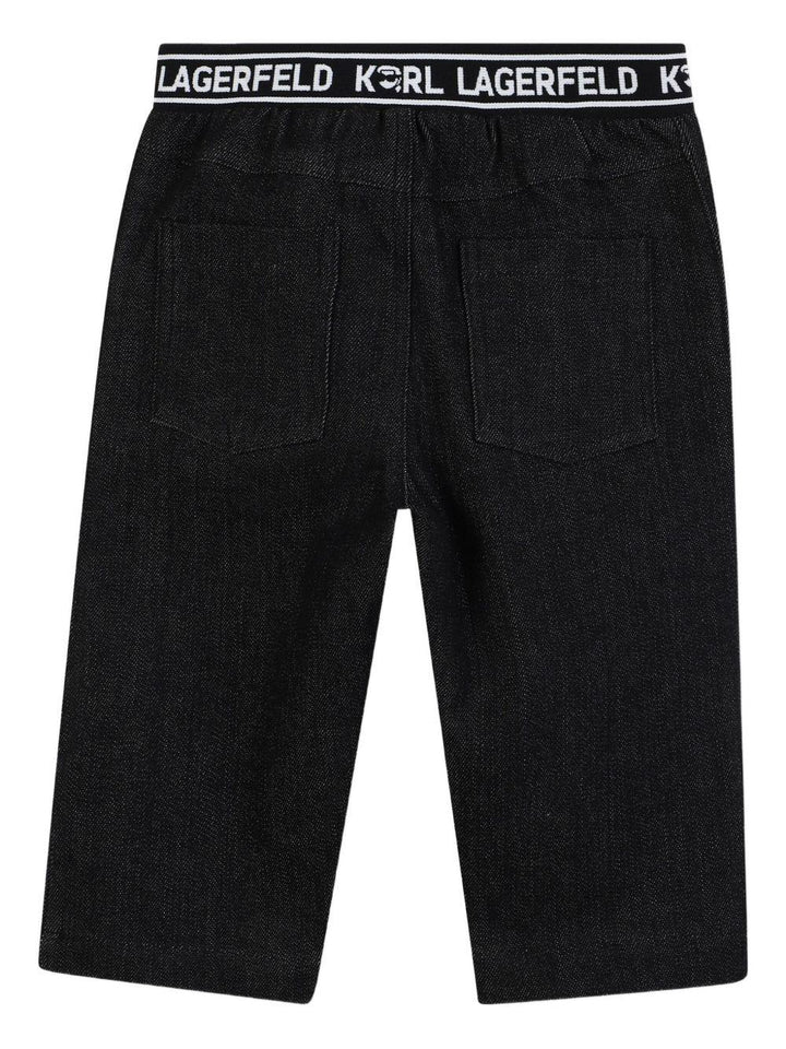 Completo bianco/nero per neonato Z30660 N50 Karl Lagerfeld Kids 