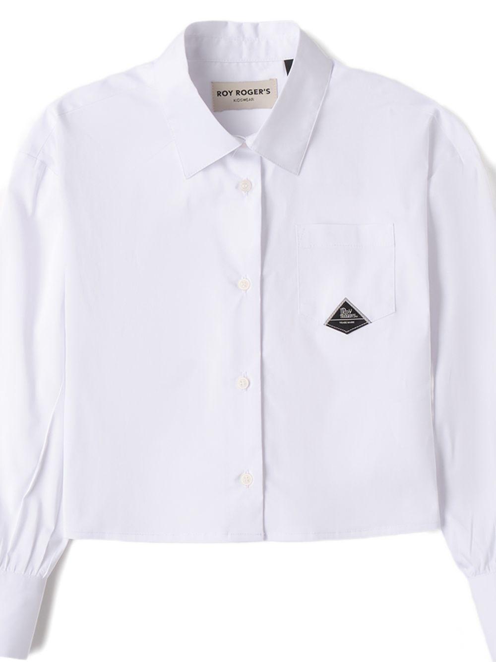 Camicia bianca per bambina 19500 0113 Roy Rogers Kids 