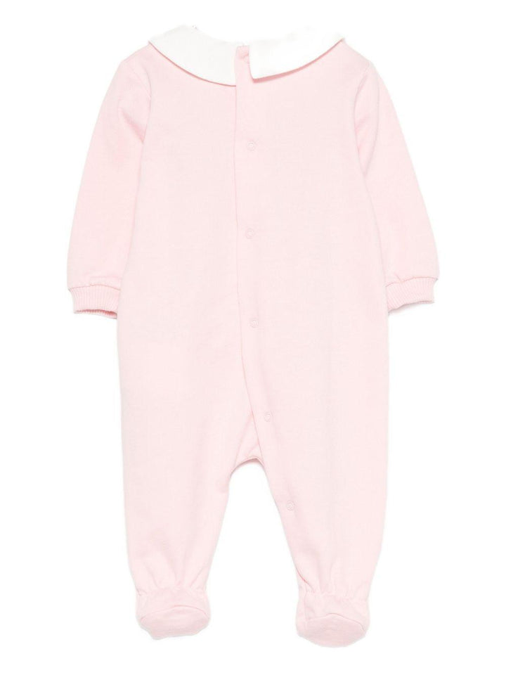 Tutina rosa chiaro per neonata MXY037LCA40 50209 Moschino Kids 