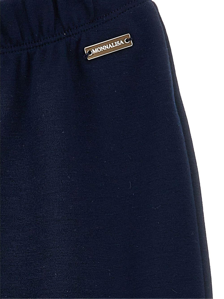 Pantalone blu navy per bambina 17F4006207 056S Monnalisa Kids 