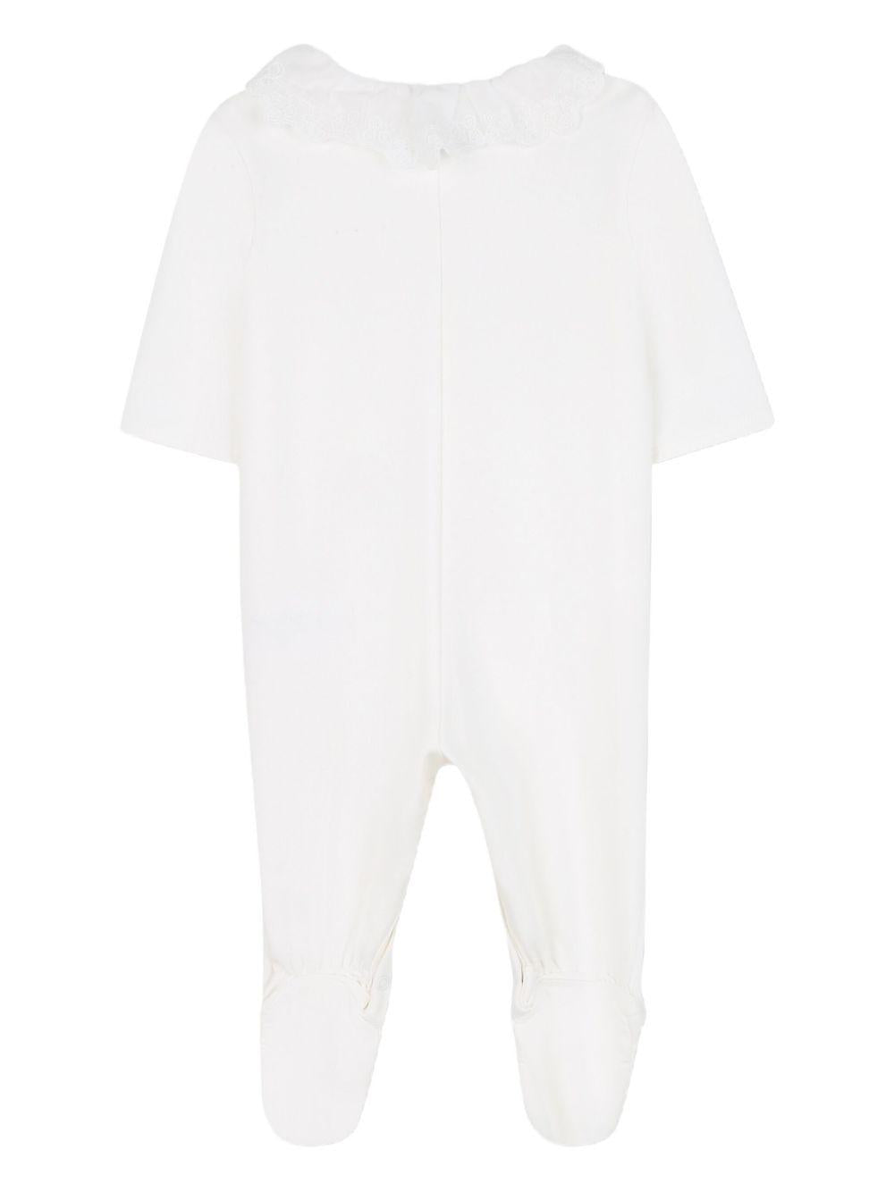 Pigiama bianco sporco per neonata C20776 117 Chloe 