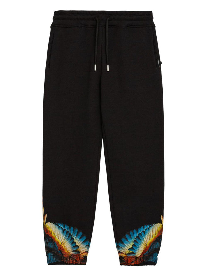 Pantalone nero per bambino F5CMJBFP065 110 Marcelo Burlon Kids 