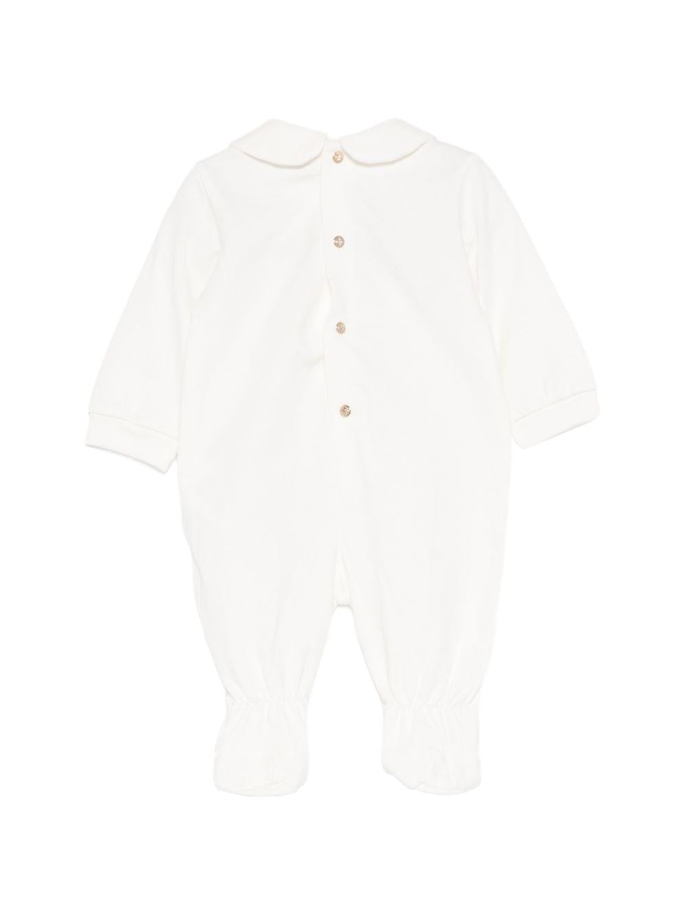 Tutina crema per neonata BNTU0190JF031 0233 Miss Blumarine 
