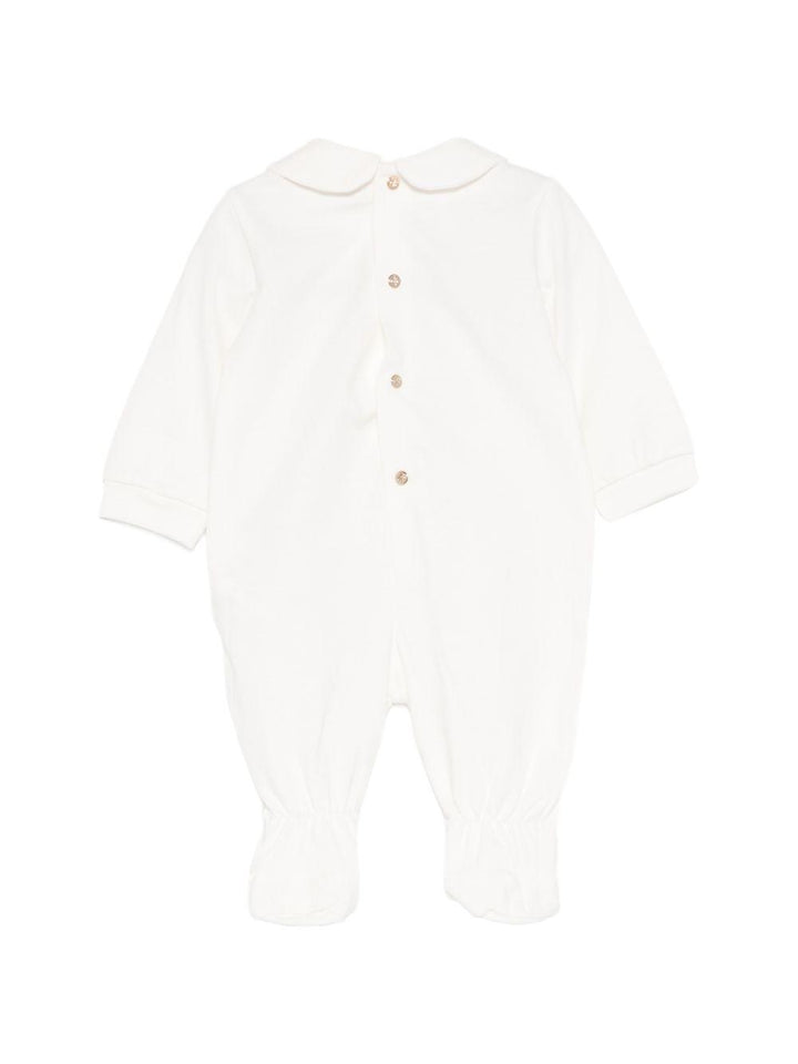 Tutina crema per neonata BNTU0190JF031 0233 Miss Blumarine 