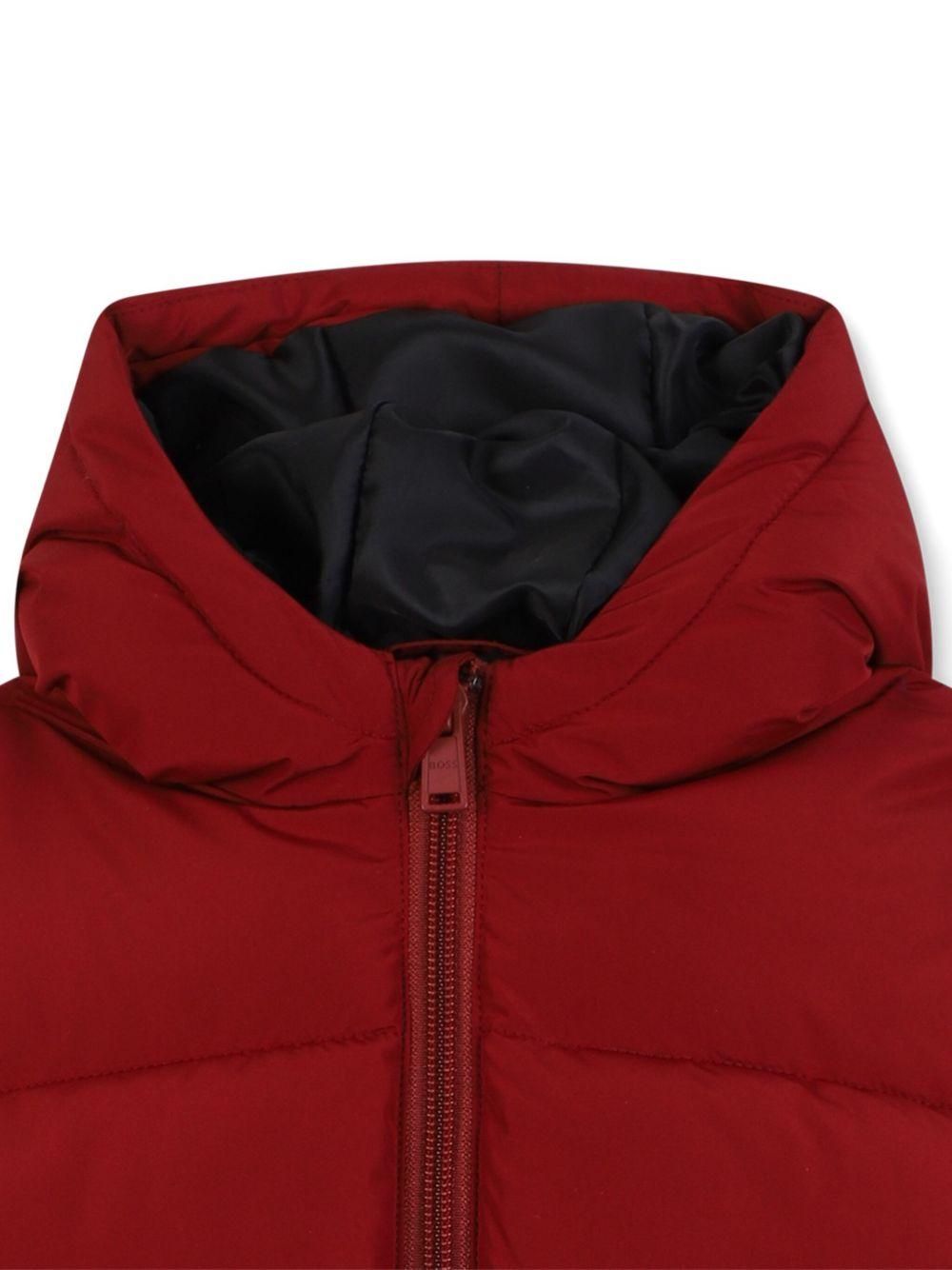 Giubbotto rosso per neonato J52476 96D Boss Kids 